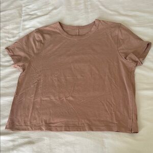 Lululemon classic fit cotton blend tshirt